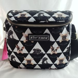 Betsey Johnson Cube Lunch Tote Bag